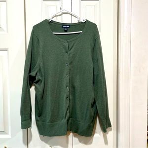 Lands’ End Cardigan 2X